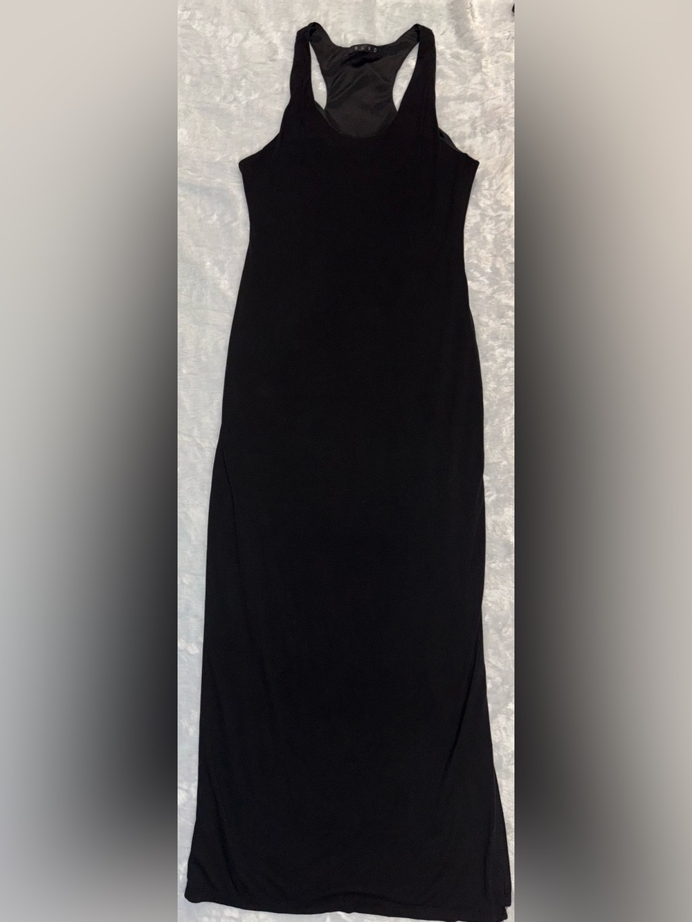 BLVD Black Racerback Maxi Dress